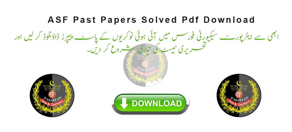 ASF Past Papers Download