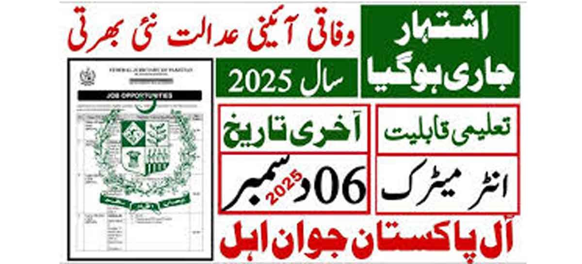 Federal Judicial Court Jobs Islamabad